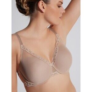 New‎ NATORI 741299 Cafe Feathers Full Figure Underwire t-shirt Bra Size 30G